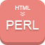 HTML代码转换Perl